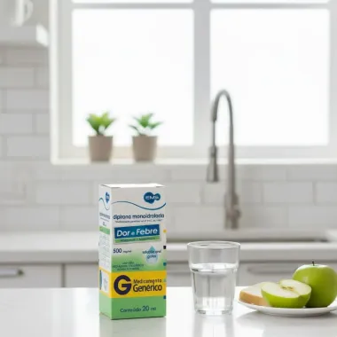 Dipirona Sódica 500mg/ml EMS Genérico Gotas com 20ml