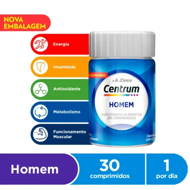 Centrum Essentials Homem com 30 Comprimidos