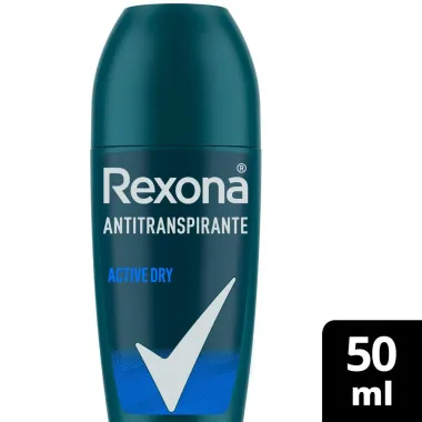 Desodorante Rexona Men Active Roll-on Antitranspirante 48h com 50ml