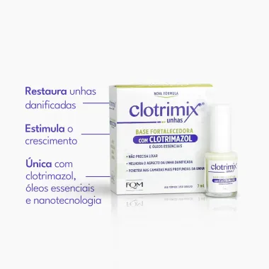 Clotrimix Unhas com Clotrimazol 7ml