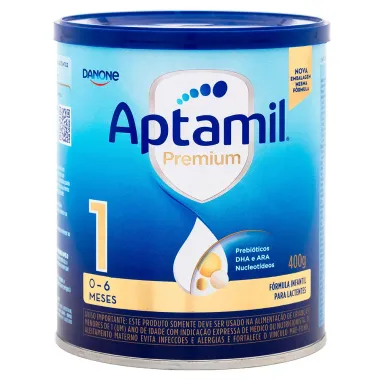 Fórmula Infantil Aptamil Premium 1  0-6 Meses 400g