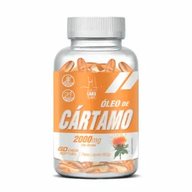 Óleo de Cártamo 2000mg Health Labs 60 Cápsulas