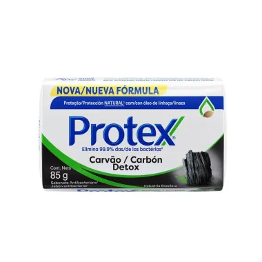 Sabonete em Barra Protex Carv&atilde;o Detox 85g