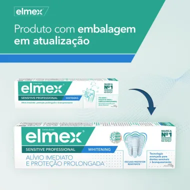 Creme Dental Elmex Sensitive Whitening 110g