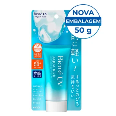 Protetor Solar Bior&eacute; FPS 50 Aqua Rich 50ml