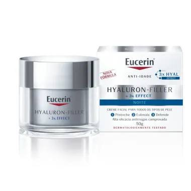 Eucerin Hyaluron-Filler Noite Creme Antirrugas 50ml