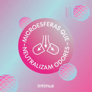 Absorvente Intimus Tecnologia Antibacteriana Com Abas - 28un