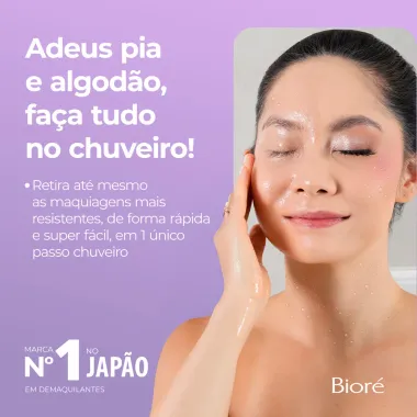 Óleo Demaquilante Bioré Make Up Remover Refil 210ml