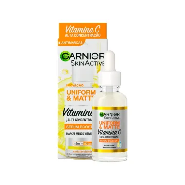 Sérum Facial Antimarcas Garnier Uniform & Matte Vitamina C_1