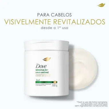 Máscara de Tratamento Dove Ritual de Reparação 1 Minuto 500g