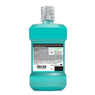 Antisséptico Bucal Listerine Cool Mint Refrescância Intensa Sabor Hortelã 1 Litro