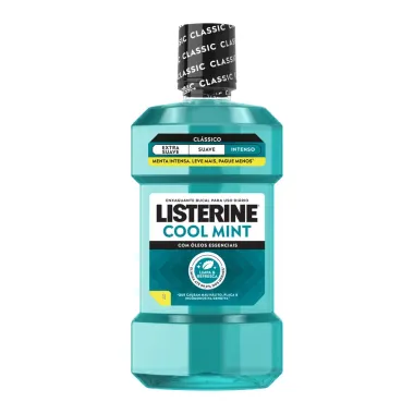 Enxaguante Bucal Listerine Cool Mint Refresc&acirc;ncia Intensa Sabor Hortel&atilde; 1 Litro