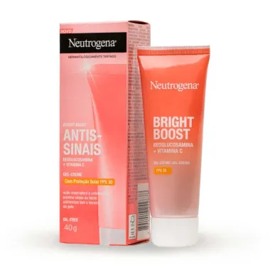 Gel Creme Neutrogena Bright Boost Antissinais FPS 30 40g