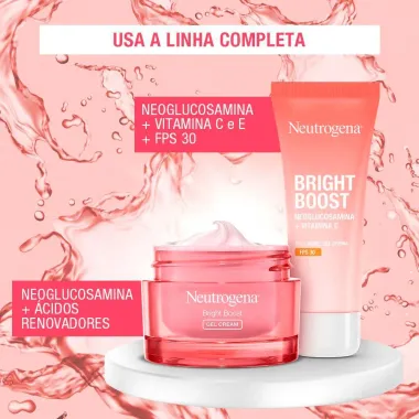 Gel Creme Neutrogena Bright Boost Antissinais FPS 30 40g