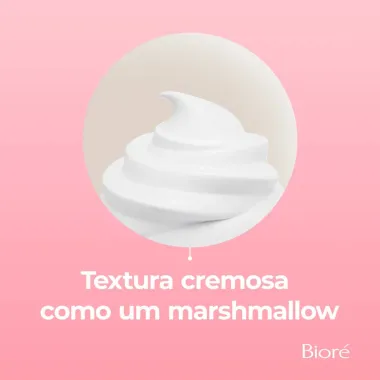 Sabonete Facial Bior&eacute; Marshmallow Whip Moisture 150ml