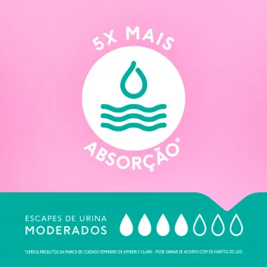 Absorvente Longo Plenitud Femme Normal com Abas 8 unidades