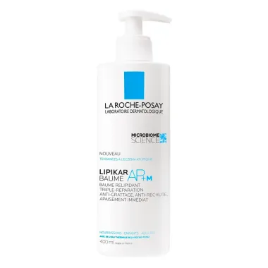 Lipikar Baume AP+ M La Roche Posay Bálsamo Tripla Reparação Corporal 400ml