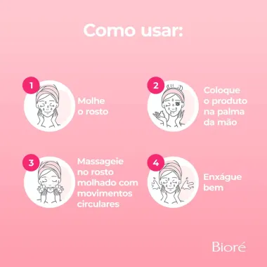 Sabonete L&iacute;quido Facial Bior&eacute; Marshmallow Whip Moisture Refil 130ml