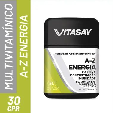 Vitasay A-Z Energia com 30 Comprimidos