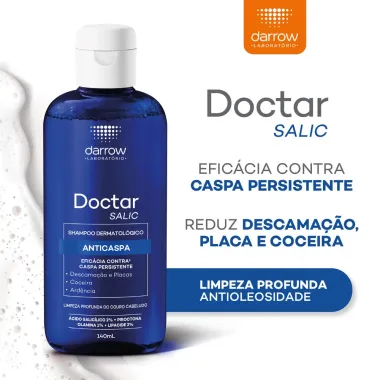 Shampoo Dermatol&oacute;gico Darrow Doctar Salic Anticaspa Caspa Persistente 140ml