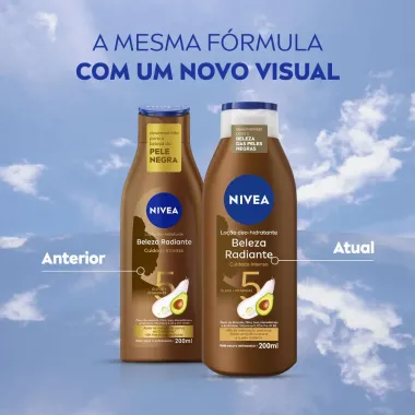 Hidratante Desodorante Nivea Beleza Radiante Cuidado Intenso 200ml