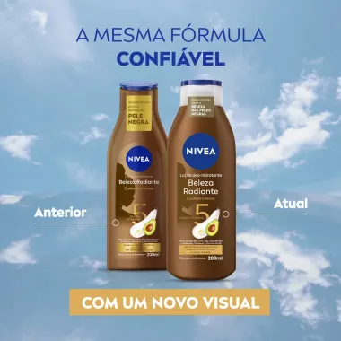 Hidratante Desodorante Nivea Beleza Radiante Cuidado Intenso 200ml