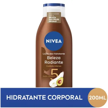 Hidratante Desodorante Nivea Beleza Radiante Cuidado Intenso 200ml