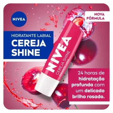 PROT LAB NIVEA CEREJA SHINE 4,8G