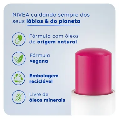 PROT LAB NIVEA CEREJA SHINE 4,8G