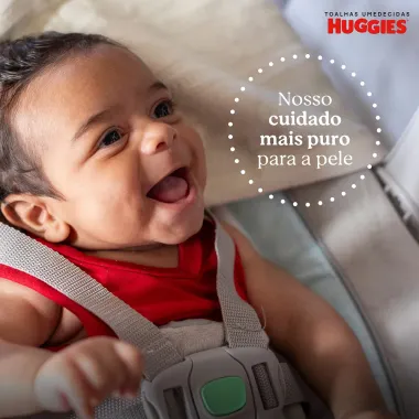 Lenços Umedecidos Huggies Recém-Nascido Sem Fragrância 4x48U