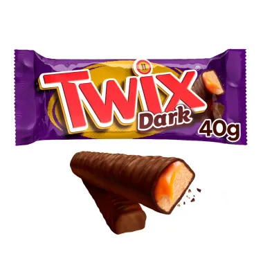 Chocolate Twix Dark 40g