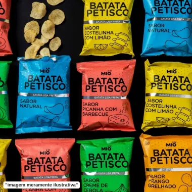 Batata Petisco Mió Sabor Costelinha com Limão 45g