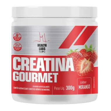 Creatina Gourmet Health Labs Sabor Morango 300g