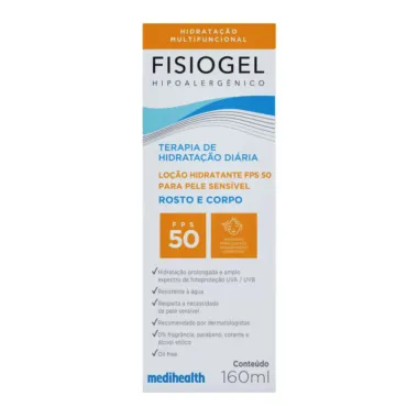 FISIOGEL LOC FPS 50 OIL FREE 160ML