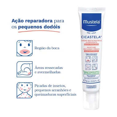 Creme Reparador Mustela Cicastela Hidratante 40ml