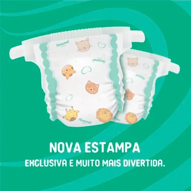 Fralda Personal Baby Protect & Sec Tamanho G Leve 60 Pague 57 Fraldas Descartáveis