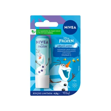 Hidratante Labial Nivea Incolor 4,8g - Ed. Limitada Disney Olaf