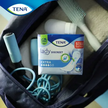 Absorvente para Incontinência Urinária Tena Lady Discreet Extra 20 Unidades