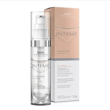 Intemé Profuse Clareador Íntimo Gel Creme 30g