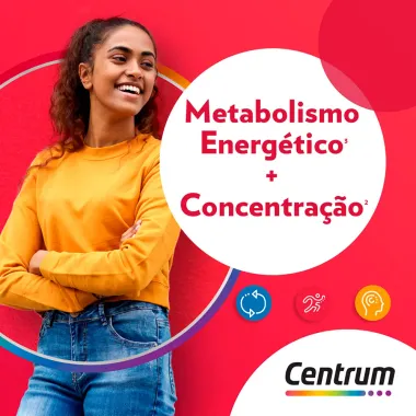 Centrum Energia Corpo e Mente 60 Cápsulas Moles