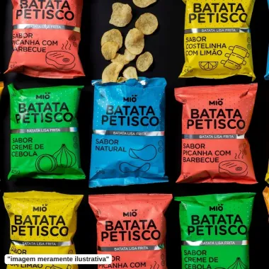 Batata Petisco Mió Sabor Creme de Cebola 45g