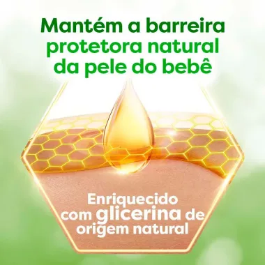 Sabonete L&iacute;quido Protex Baby Glicerina Natural da Cabe&ccedil;a aos P&eacute;s 200ml