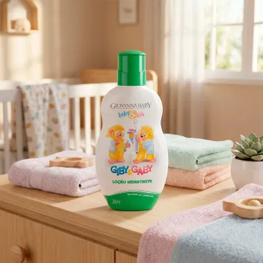 Lo&ccedil;&atilde;o Hidratante Giovanna Baby e Kids Giby e Gaby 200ml