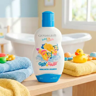 Sabonete L&iacute;quido Giovanna Baby e Kids Giby e Gaby 200ml