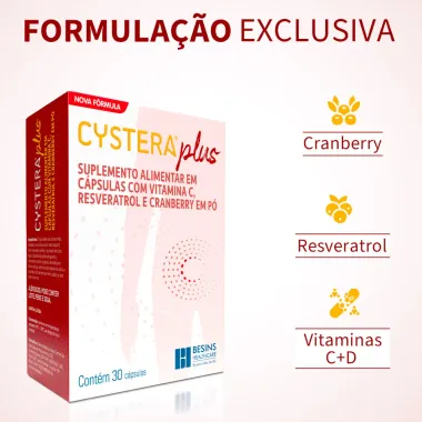 Cystera Plus 30 Comprimidos