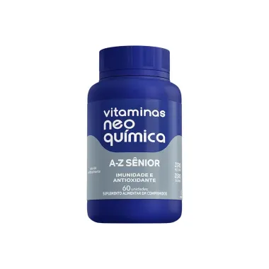 Vitaminas Neo Qu&iacute;mica A-Z S&ecirc;nior Multivitam&iacute;nico 60 Comprimidos