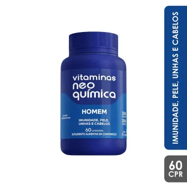 Vitamina Neo Qu&iacute;mica Homem 60 Comprimidos