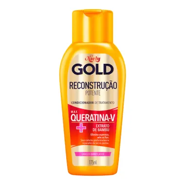 Condicionador Niely Gold Reconstrução Potente Max Queratina-V 175ml