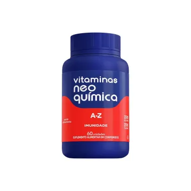 Vitamina Neo Qu&iacute;mica A a Z Imunidade com 60 Comprimidos