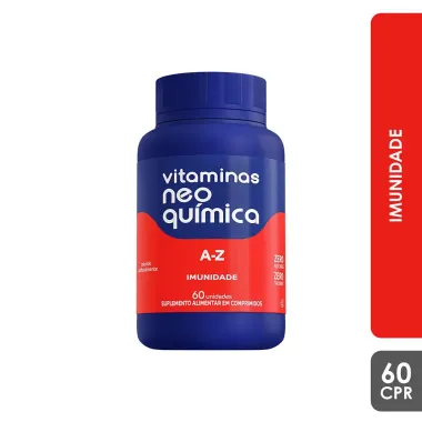 Vitamina Neo Qu&iacute;mica A a Z Imunidade 60 Comprimidos